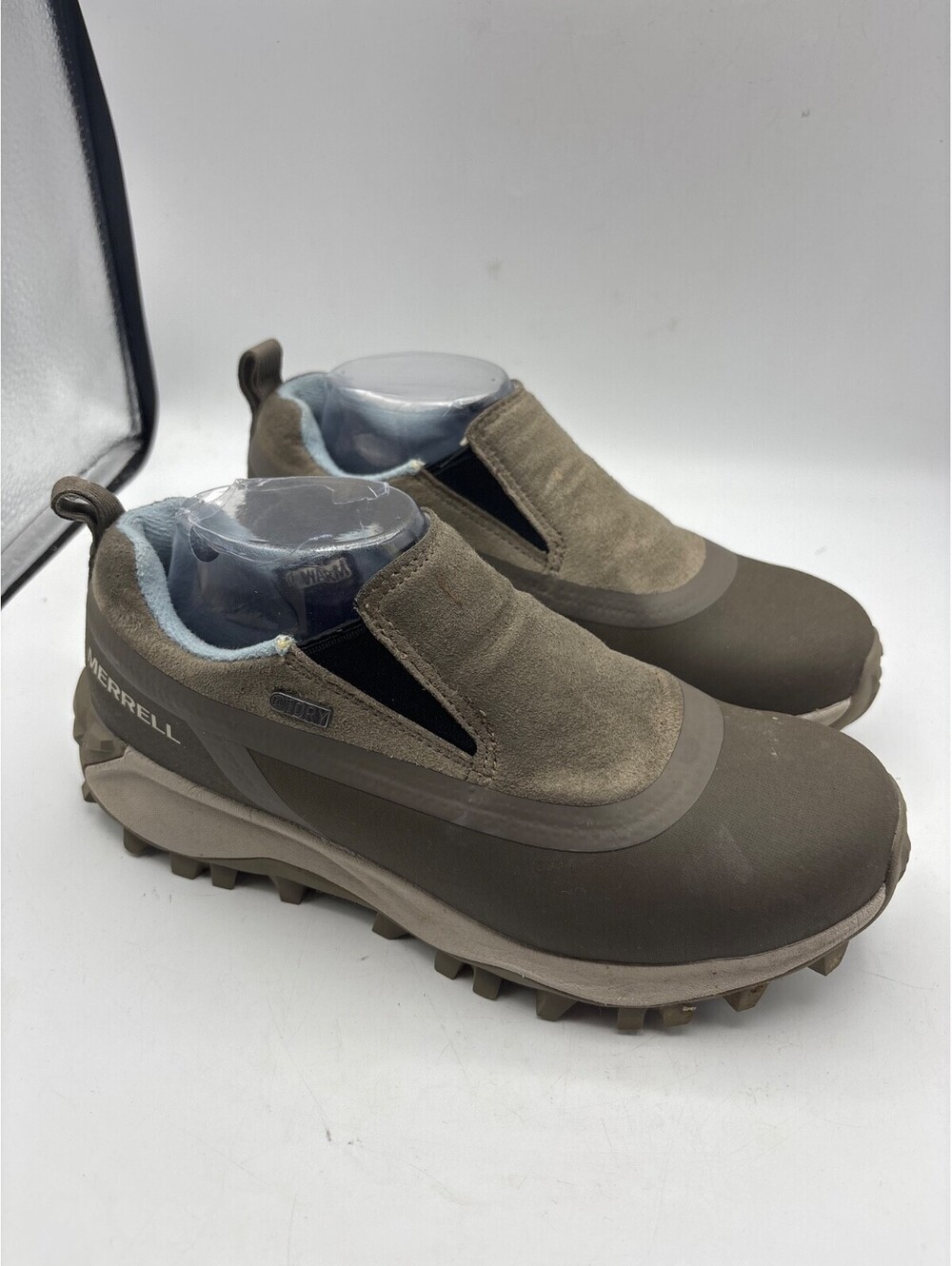 Merrell Womens Size 7.5 Thermo SnowDrift Moc Waterproof Insulated Leather Shoes